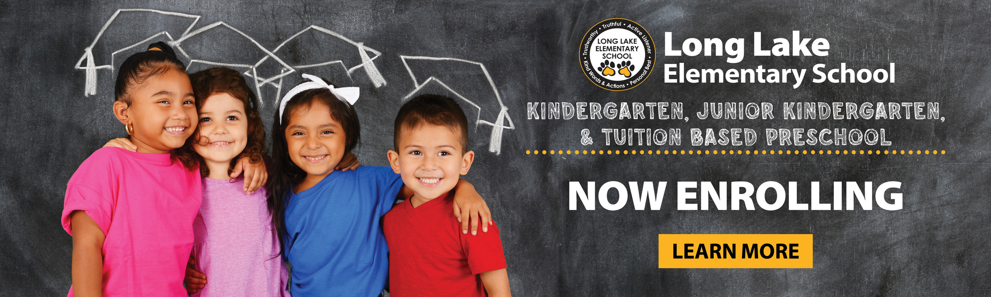 Kindergarten and Junior Kindergarten enrollment opens February 16!