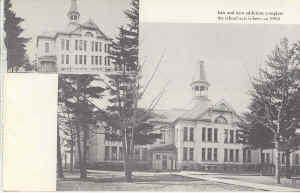 Turn-of-the-century picture of Central Grade School, taken from Eighth Street.