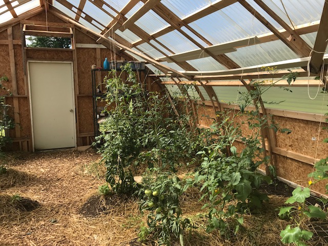 Traverse Heights greenhouse entry