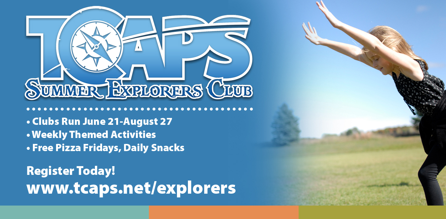 Summer Explorers Club Registration Open