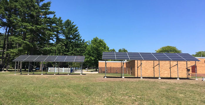 Central High School Solar Panels