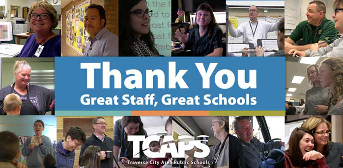Thank You Great Staff, Great Schools