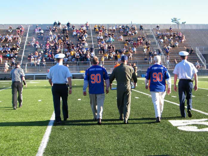 US Coast Guard Cup Field Presentation