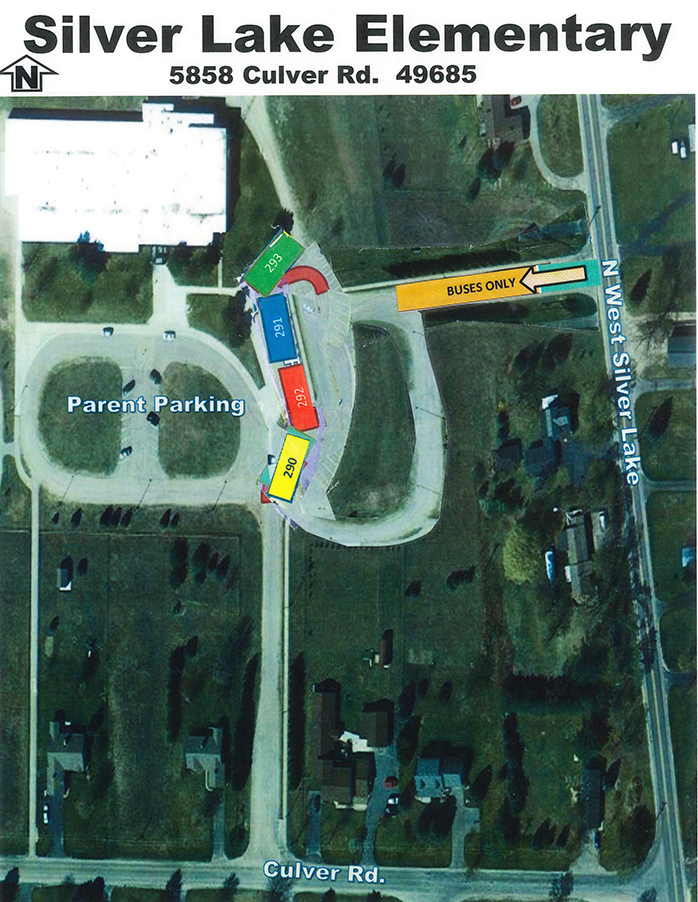 Silver Lake Bus Ramp Map